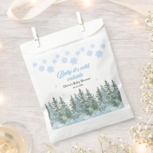 Baby It's Cold Outside Winter Baby Shower Favour Bags
