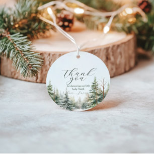 Baby Its Cold Outside Winter Baby Shower Favour Tags