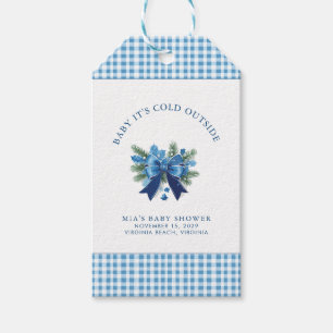 Baby It's Cold Outside Winter Baby Shower Gift Tags