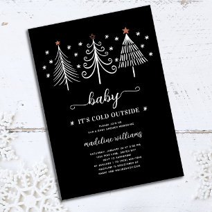 Baby It's Cold Outside Winter Baby Shower Invitation
