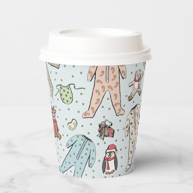 Baby Its Cold Outside Winter Baby Shower Paper Cups (Front)