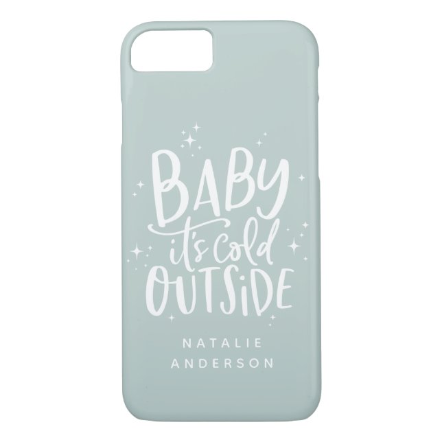 Baby its cold outside winter Case-Mate iPhone case (Back)