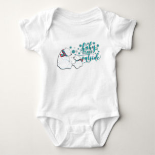 Baby Its Cold Polar Bears Bodysuit