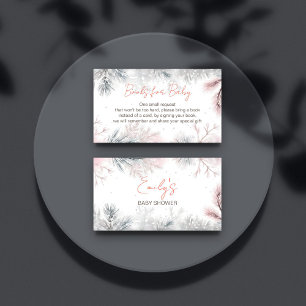 Baby it's cold winter baby shower books for baby enclosure card