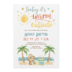 Baby it's Warm Outside Tropical Beach Baby Shower