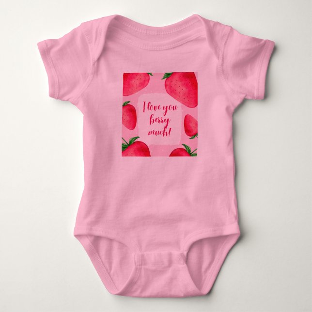 baby jersey body suite bodysuit (Front)