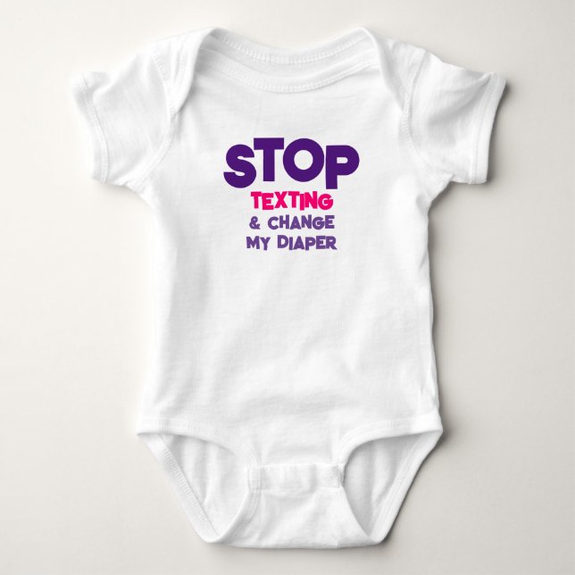 Baby Jersey Bodysuit (Front)