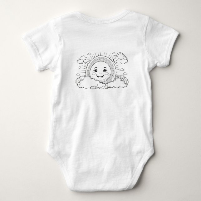 Baby Jersey Bodysuit (Back)
