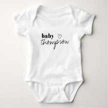 Baby Jersey Bodysuit