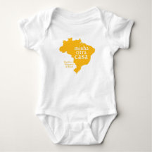 Baby Jersey Bodysuit BRAZIL