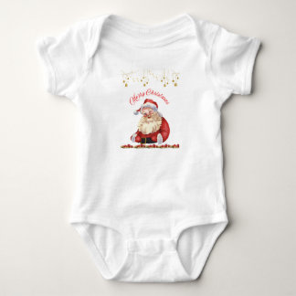 Baby Jersey Bodysuit - Christmas Design Bodysuit 