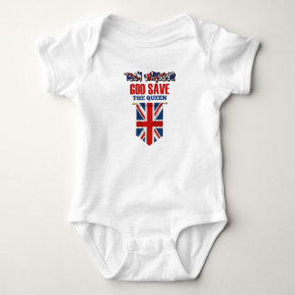 Baby Jersey Bodysuit God save the Queen