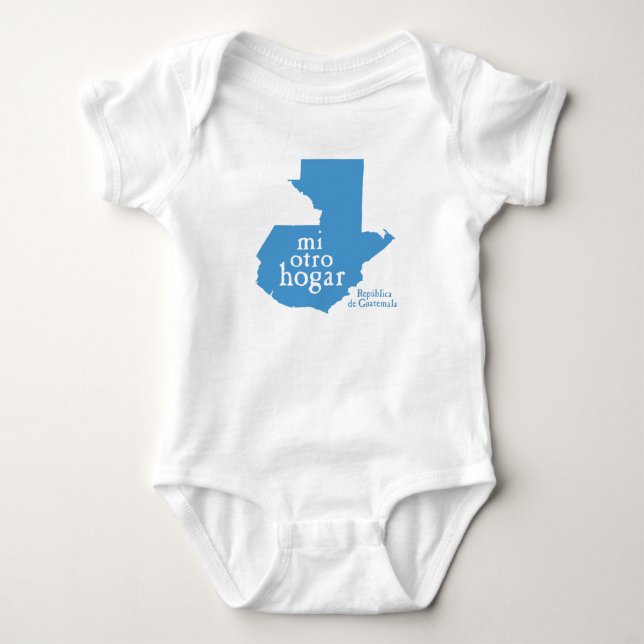 Baby Jersey Bodysuit GUATEMALA (Front)