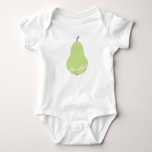 Baby Jersey Bodysuit Pearfect (Front)