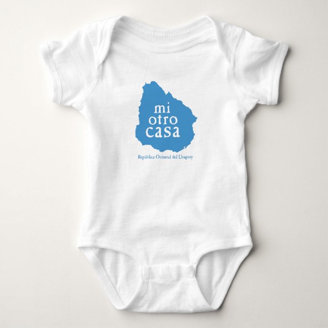 Baby Jersey Bodysuit URUGUAY (Front)