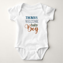 Baby Jersey Personalised Bodysuit
