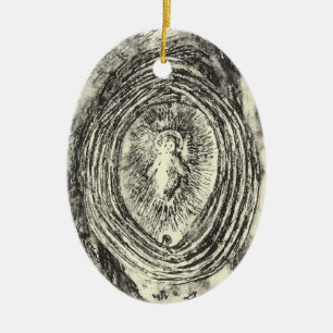 Baby Jesus Ceramic Ornament