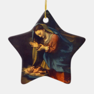 BABY JESUS CERAMIC TREE DECORATION