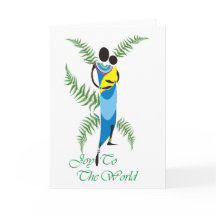 Baby Jesus Christmas Card