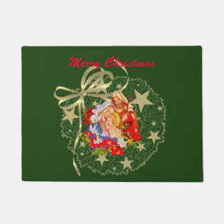 Baby Jesus Doormat