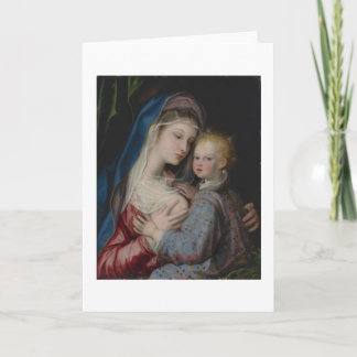 Baby Jesus Holiday Card