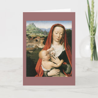 Baby Jesus Holiday Card