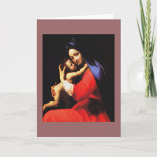 Baby Jesus Holiday Card