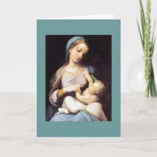 Baby Jesus Holiday Card