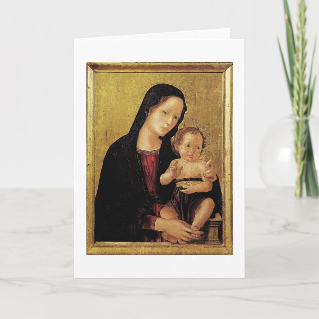 Baby Jesus Holiday Card (Front)