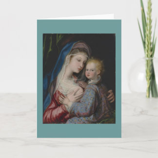 Baby Jesus Holiday Card