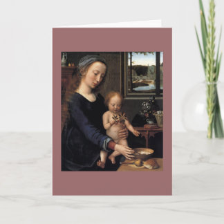 Baby Jesus Holiday Card