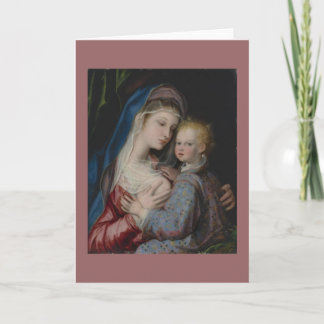 Baby Jesus Holiday Card