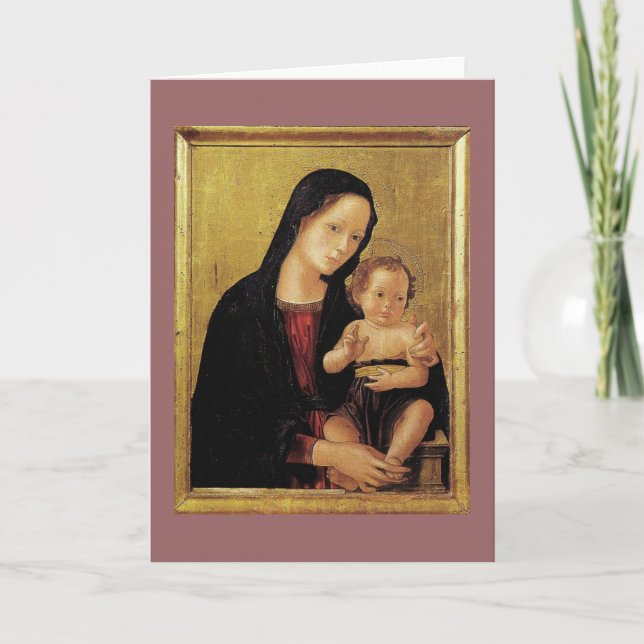 Baby Jesus Holiday Card (Front)