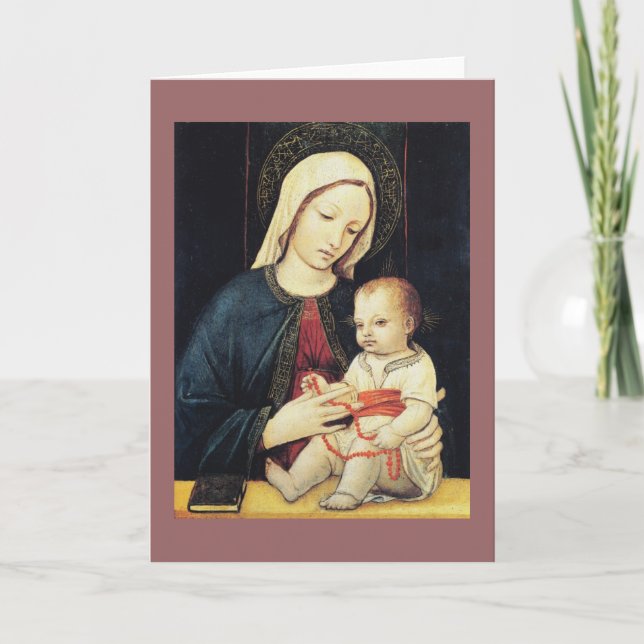 Baby Jesus Holiday Card (Front)