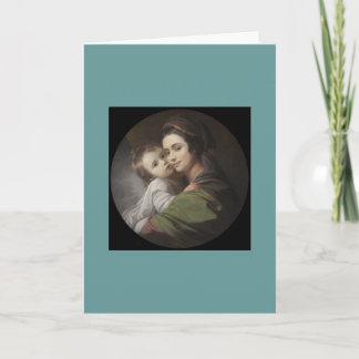 Baby Jesus Holiday Card
