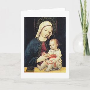 Baby Jesus Holiday Card