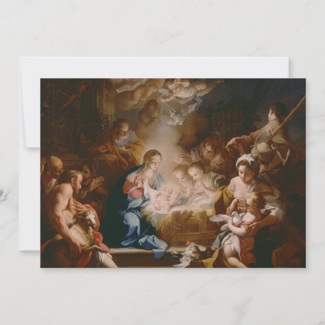 Baby Jesus Invitation (Front)