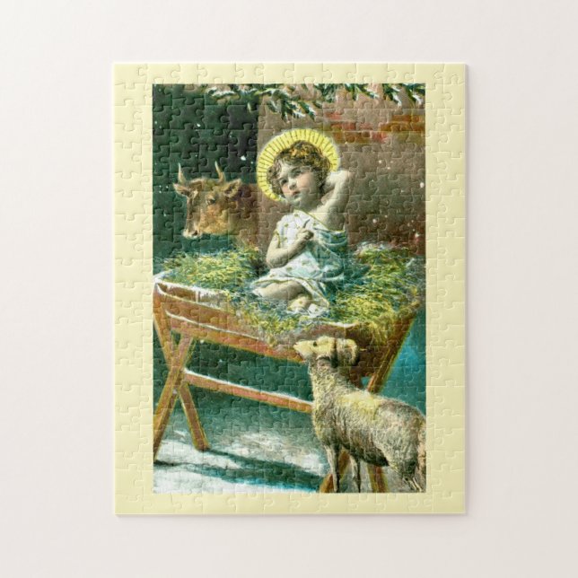 Baby Jesus Jigsaw Puzzle (Vertical)