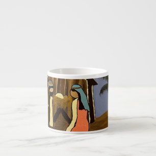 Baby Jesus, Mary and Joseph speciality mug