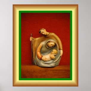 Baby Jesus, Mary, Joseph, Holy Family, Bethlehem Poster