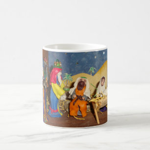 baby Jesus Mary three kings christmas nativity Coffee Mug