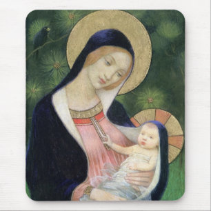 BABY JESUS MOUSE MAT