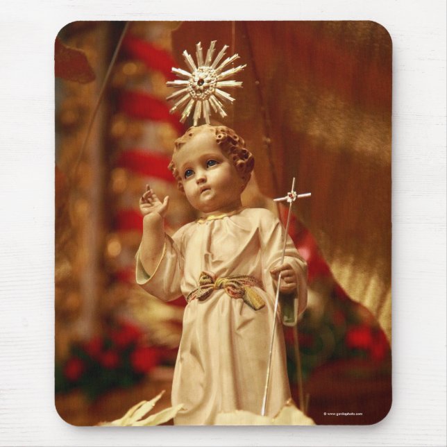 Baby Jesus Mouse Mat (Front)