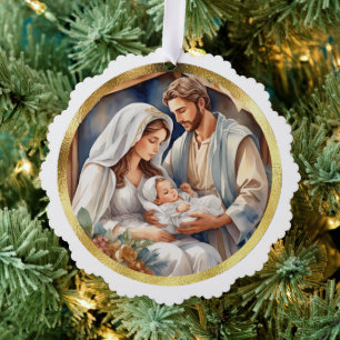 Baby Jesus Nativity Holiday Card