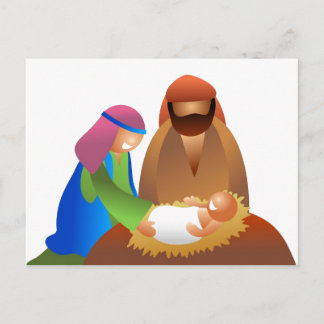 Baby Jesus Postcard