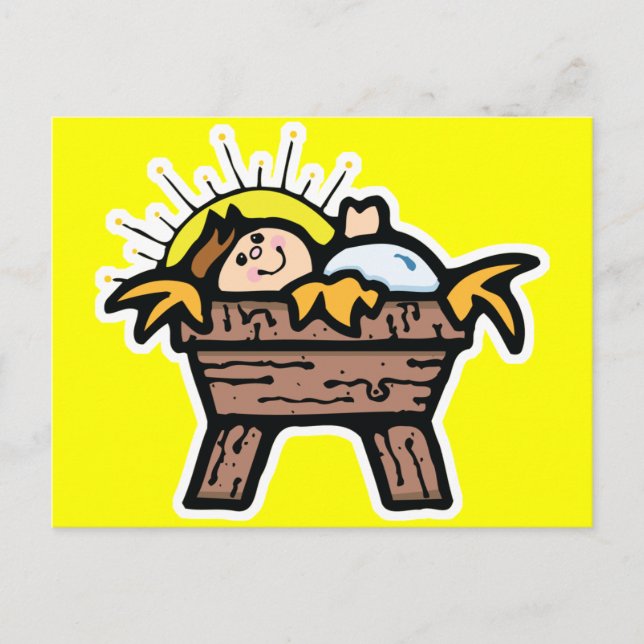 baby jesus postcard (Front)