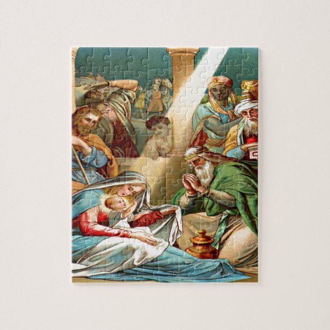 baby jesus Puzzle Design (Vertical)