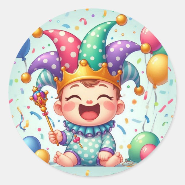 baby joker poster and labels (Front)