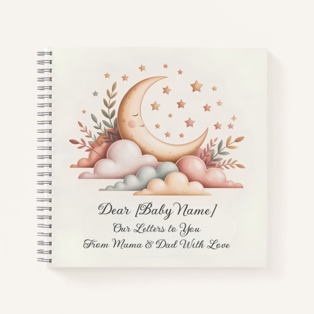 Baby Journal – Our Letters to You (Front)