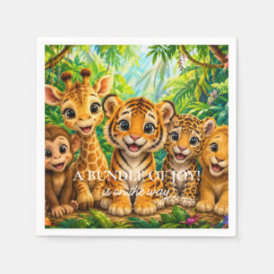 Baby Jungle Animals Napkin